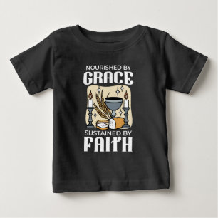 T-shirt Pour Bébé Foi spirituelle et grâce – Chrétien édifiant