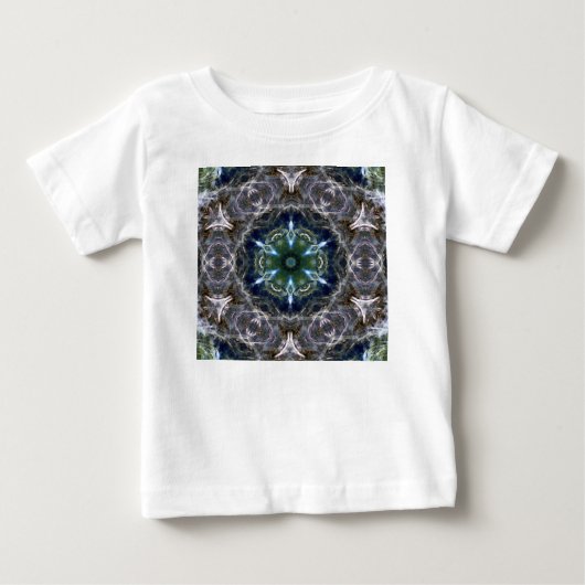 T-shirt Pour Bébé Folk Mandala (Devant)