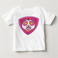 Force de panda, chemise de nourrisson de l'agent