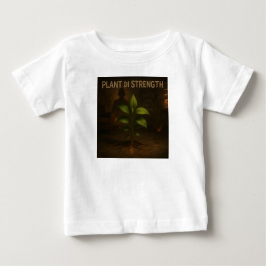 T-shirt Pour Bébé Force végétale (Devant)