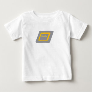 T-shirt Pour Bébé Forme géométrique