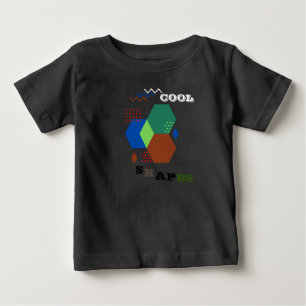 T-shirt Pour Bébé Formes Mignonnes Été Pour Tout-Petits