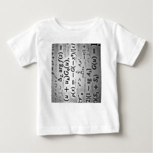 T-shirt Pour Bébé Formules scientifiques