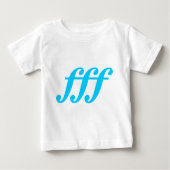 T-shirt Pour Bébé Fortissimo possible (Devant)