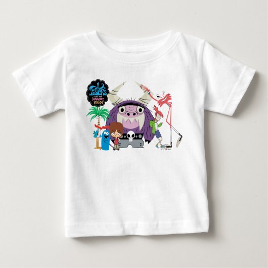 T-shirt Pour Bébé Foster's Home for Imaginary Friends | Arrêt (Devant)