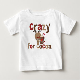 T-shirt Pour Bébé Fou pour le cacao