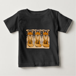 T-shirt Pour Bébé Foxy