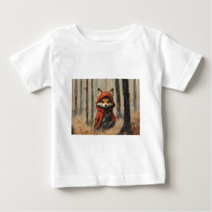 T-shirt Pour Bébé foxy fox le petit renard malin