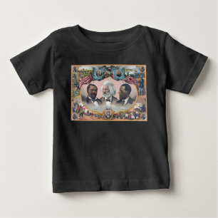 T-shirt Pour Bébé Fr3d3rick Bailey Douglass avec Black Abolitionnist