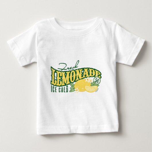 T-shirt Pour Bébé Fraîche Lemonade (Devant)