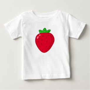 T-shirt Pour Bébé Fraise