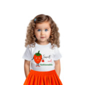 T-shirt Pour Bébé Fraise à la mode