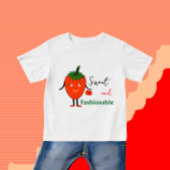 T-shirt Pour Bébé Fraise à la mode