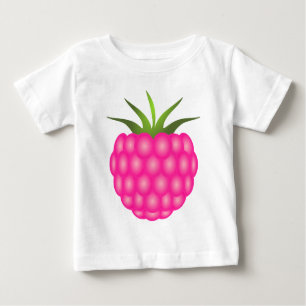 T-shirt Pour Bébé Framboise ou juste baie rose