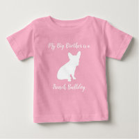 Français Baby shower Buldog Français Rose