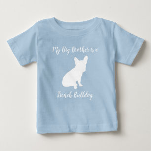 T-shirt Pour Bébé Français Baby shower Bulldog Français Frenchie Fre