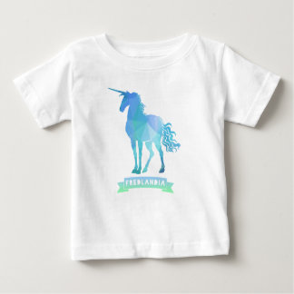 T-shirt Pour Bébé Fredlandia Unicorn Toddler Robe de Ruffle