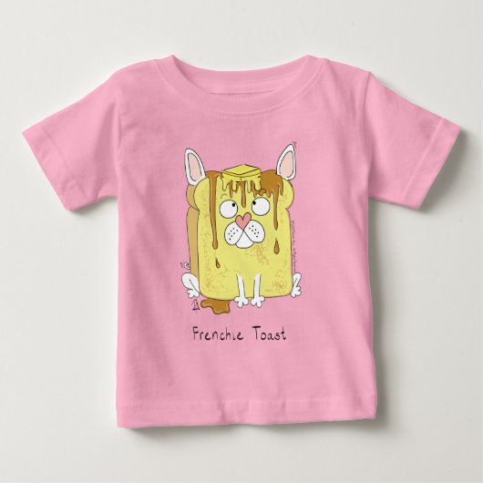 T-shirt Pour Bébé French Bulldog Frenchie Dog Funny (Devant)