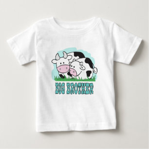 T-shirt Pour Bébé Frère de vaches mignonnes