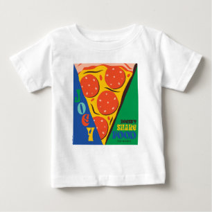 T-shirt Pour Bébé FRIENDS™   Joey ne partage pas la nourriture - Gra