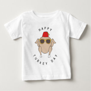 T-shirt Pour Bébé FRIENDS™ Joyeuse fête de la dinde