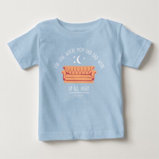 T-shirt Pour Bébé FRIENDS™ | Nuit blanche (Devant)