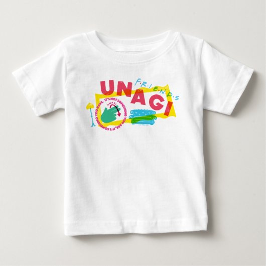 T-shirt Pour Bébé FRIENDS™ Unagi (Devant)