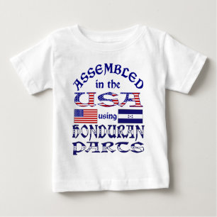 T-shirt Pour Bébé Front des parties honduriennes