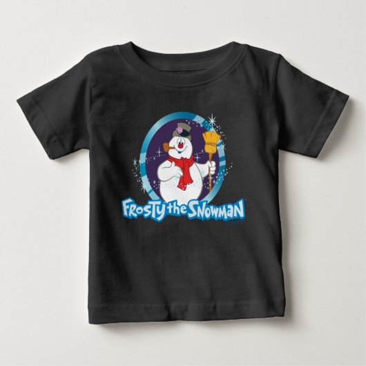 T-shirt Pour Bébé Frosty the Snowman™ | Portrait magique Frosty (Devant)