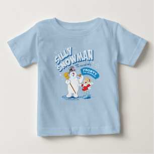 T-shirt Pour Bébé Frosty the Snowman™   "Silly Snowman"