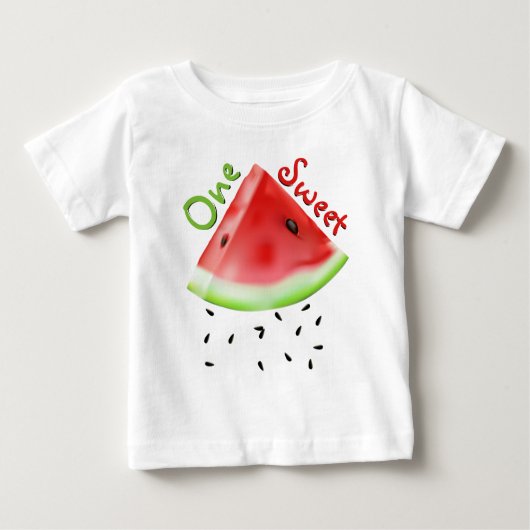 T-shirt Pour Bébé Fruit de pastèque (Devant)