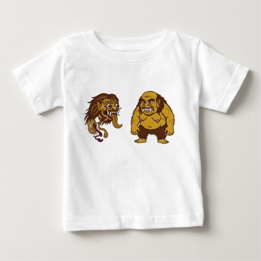 T-shirt Pour Bébé Fuite & Celuluk (Devant)