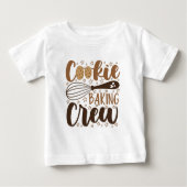 T-shirt Pour Bébé Fun Cookie Baking Creative (Devant)