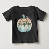 T-shirt Pour Bébé Fun Fall Halloween Parties scintillant Hey There N (Devant)