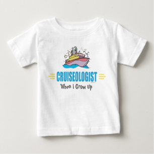 T-shirt Pour Bébé Funny Cruise Ship