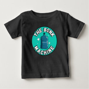 T-shirt Pour Bébé Funny Cute the bonk machine /Free Palestine design