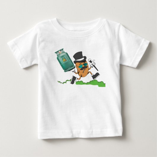 T-shirt Pour Bébé funny dale Propane (Devant)