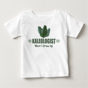 T-shirt Pour Bébé Funny Kale