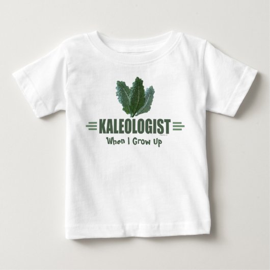 T-shirt Pour Bébé Funny Kale (Devant)