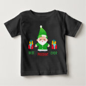 T-shirt Pour Bébé Funny Père Noël (Devant)