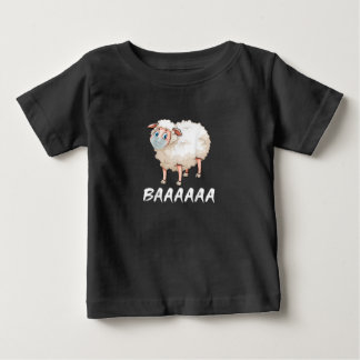 T-shirt Pour Bébé Funny Quarantine | Mask Sheep Cadeaux tendance
