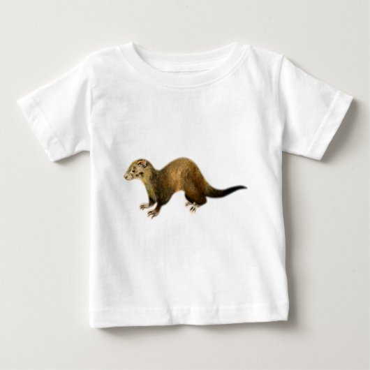 T-SHIRT POUR BÉBÉ FURET (Devant)