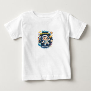 T-shirt Pour Bébé Futur Astronaute T-Shirt Bébé Cute Explorateur de 