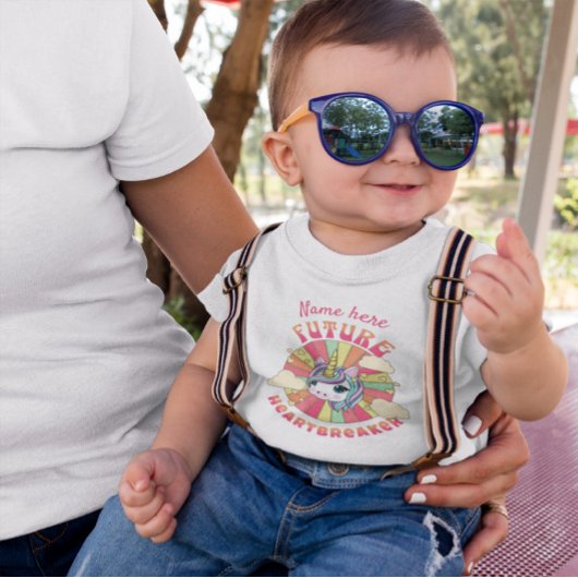 T-shirt Pour Bébé Futur briseur de coeur