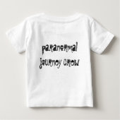 T-shirt Pour Bébé Futur chasseur de fantôme (Dos)