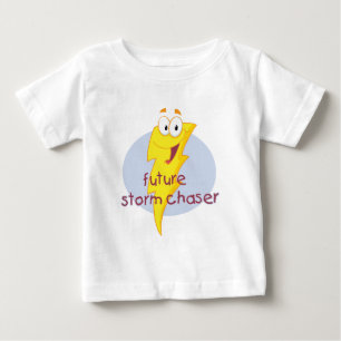T-shirt Pour Bébé Futur chasseur de tempête