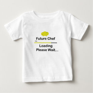 T-shirt Pour Bébé Futur chef Chargement en cours, veuillez patienter