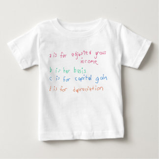 T-shirt Pour Bébé Futur comptable