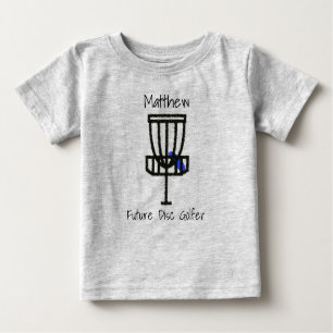 T-shirt Pour Bébé Futur disque personnalisé Golfer Baby