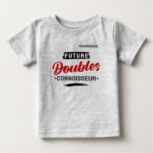 T-shirt Pour Bébé Futur Doubles CONNAISSEUR Léger